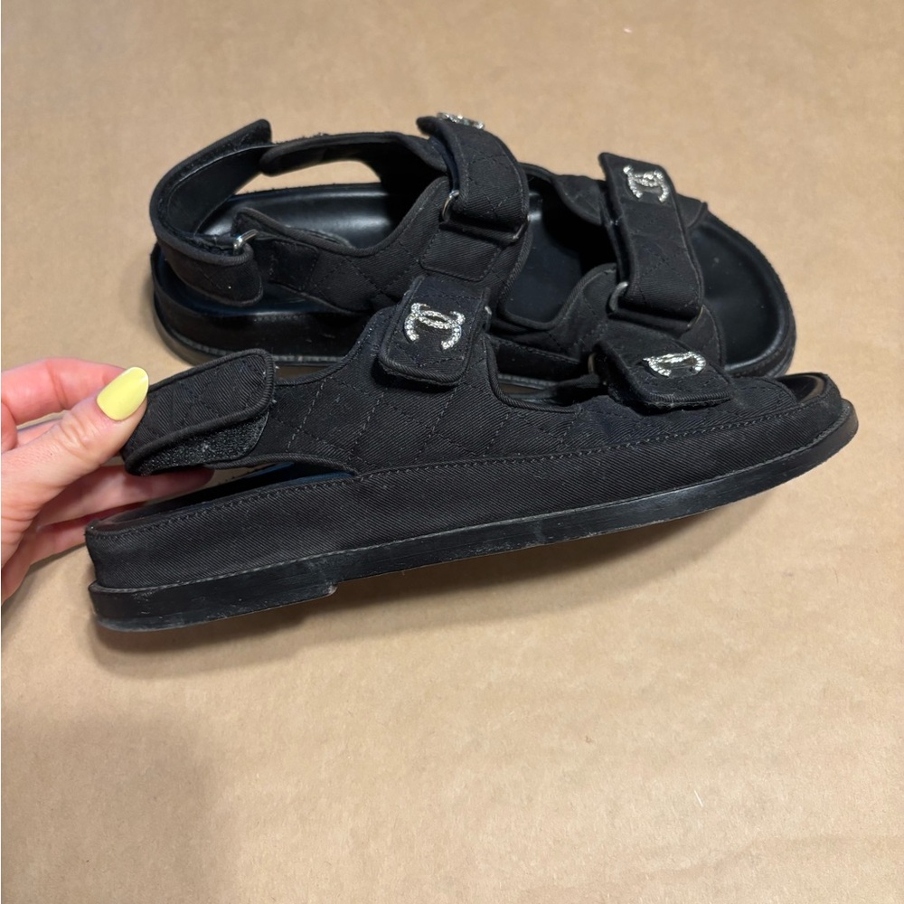 CHANEL‎ DAD SANDEL- 38 - Picture 2 of 8